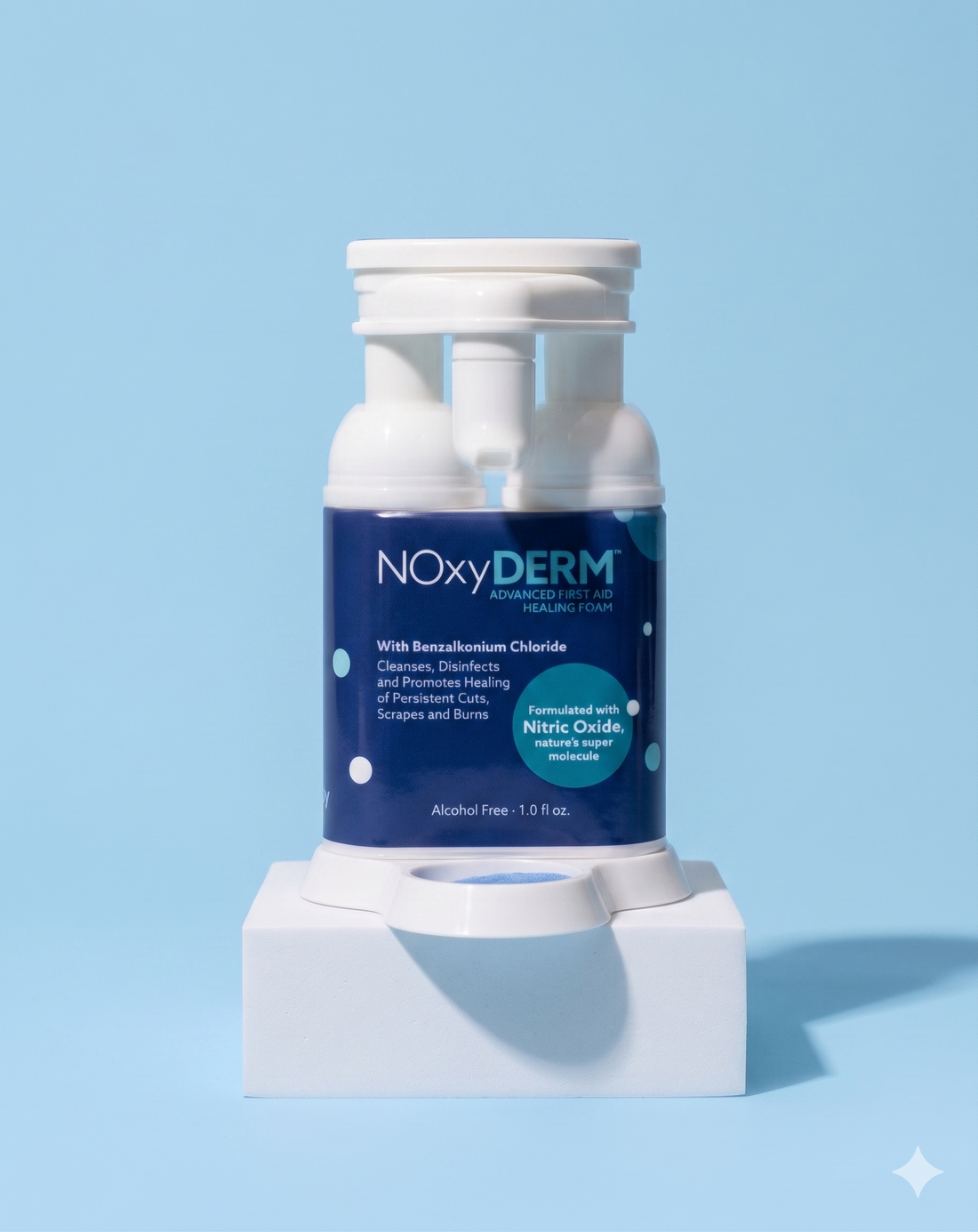 NOxyDERM Advanced First Aid Healing Foam