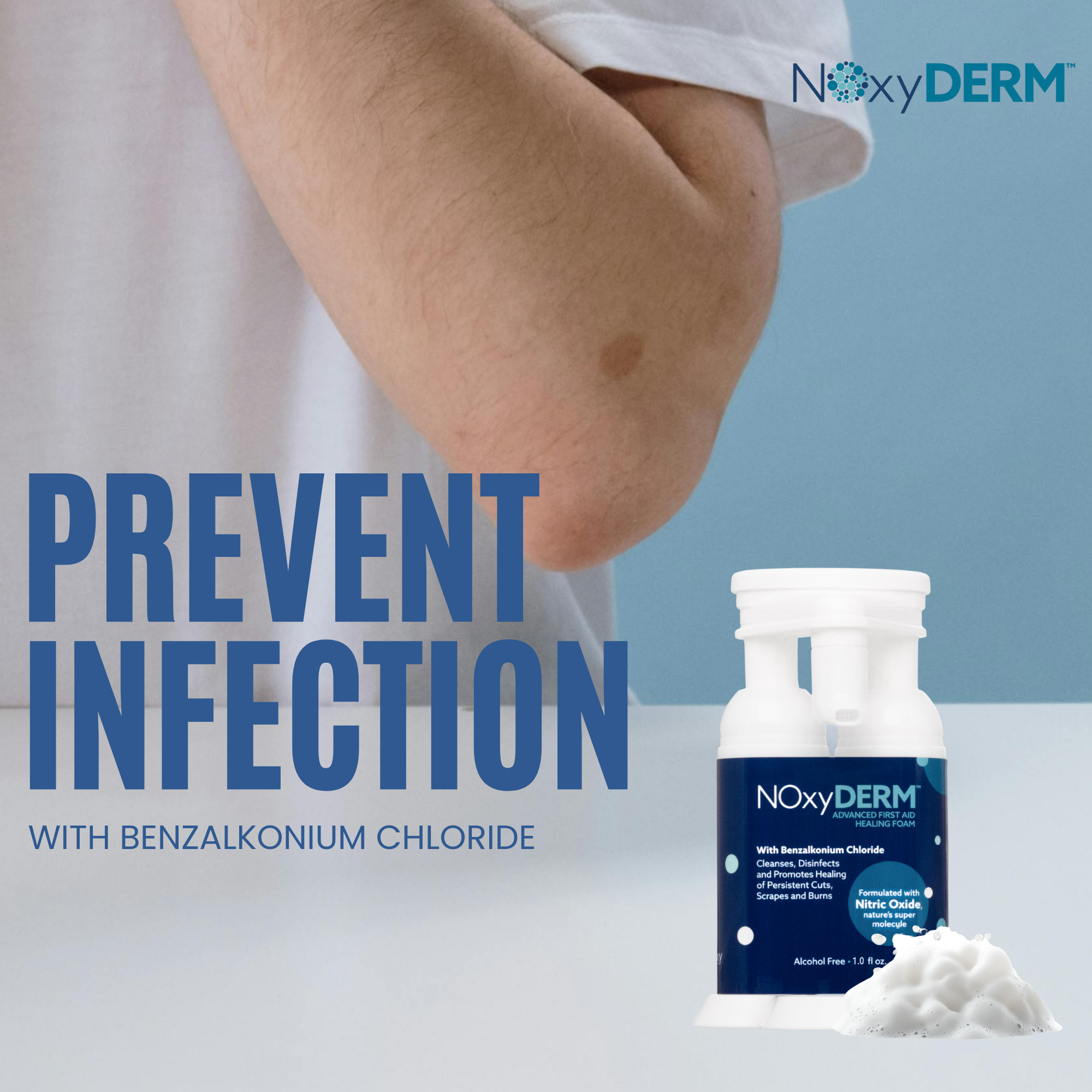 NOxyDERM Premium Wound Care Foam