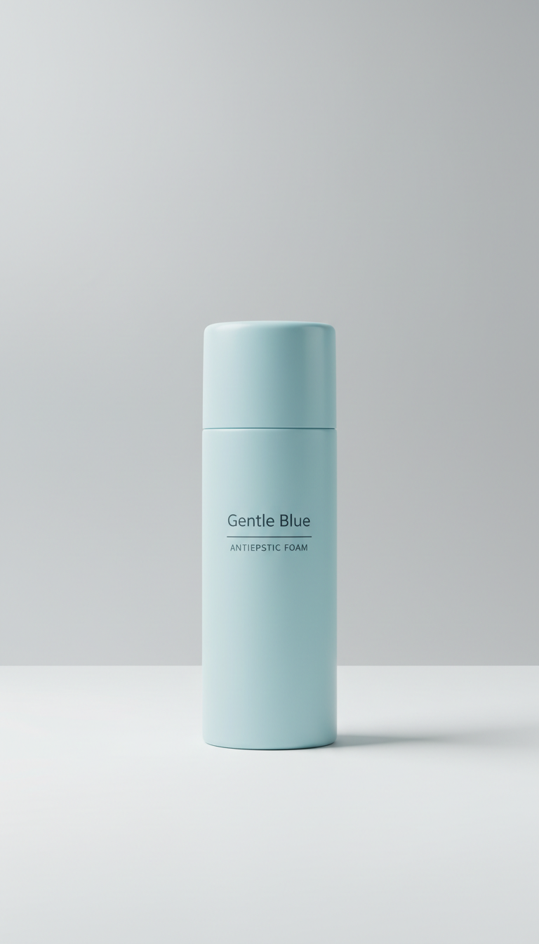 Antiseptic Foam, Gentle Blue Bottle